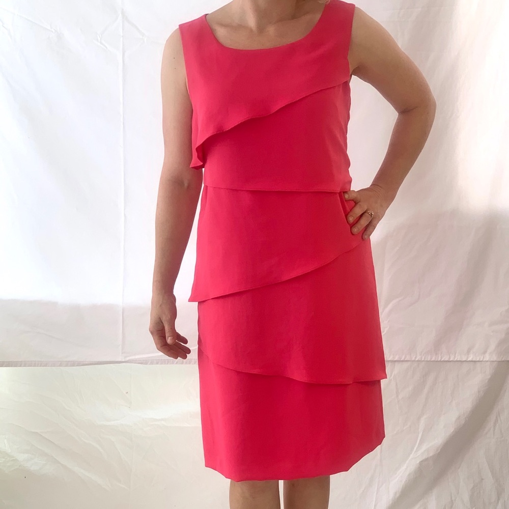Pinkish-Coral London Times Dress Size 10